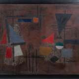 Arnold Fiedler (Hamburg 1900 - Hamburg 1985). Komposition auf braunem Grund. - фото 2
