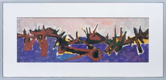 Reinhard Drenkhahn (Hamburg 1926 - Hamburg 1959). Distelgitter. - фото 2 Reinhard Drenkhahn (Hamburg 1926 - Hamburg 1959). Distelgitter. - фото 2