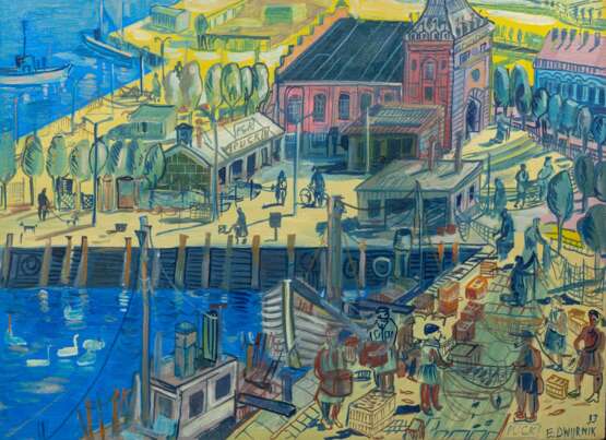 Edward Dwurnik (Radzymin 1943 - Warschau 2018). Puck. - photo 1