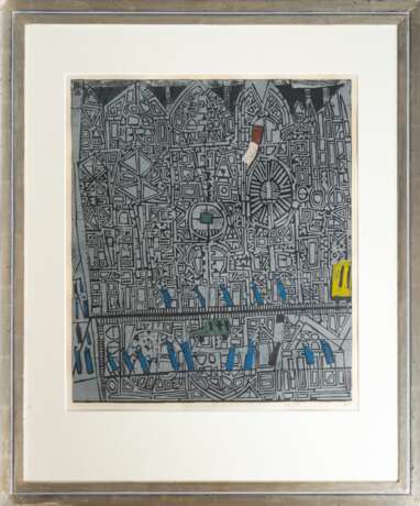 Horst Janssen (Hamburg 1929 - Hamburg 1995). Mönckebergstraße. - фото 2