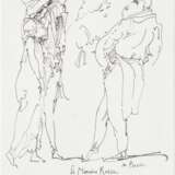 Horst Janssen (Hamburg 1929 - Hamburg 1995). Für Monsieur Reese. - photo 1