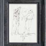 Horst Janssen (Hamburg 1929 - Hamburg 1995). Für Monsieur Reese. - photo 2