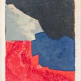 Serge Poliakoff (Moskau 1900 - Paris 1969). Composition rouge, grise et noire. - фото 1