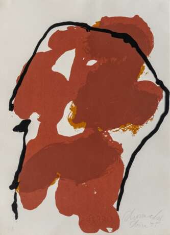 Emil Schumacher (Hagen 1912 - San José/Ibiza 1999). Ibiza. - Foto 1 Emil Schumacher (Hagen 1912 - San José/Ibiza 1999). Ibiza. - Foto 1