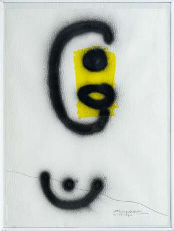 Gérard Zlotykamien (Paris 1940). Éphémère jaune. - Foto 2 Gérard Zlotykamien (Paris 1940). Éphémère jaune. - Foto 2