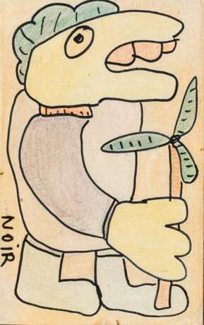 Thierry Noir (Lyon 1958). Mickey-bee le petit crocodile. - photo 1 Thierry Noir (Lyon 1958). Mickey-bee le petit crocodile. - photo 1