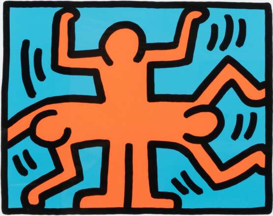 Keith Haring (Reading/Pennsylvania 1958 - New York 1990). Pop Shop VI. - photo 1