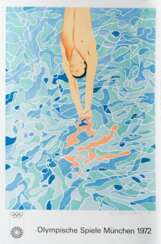 David Hockney (Bradford 1937). Olympia 72.