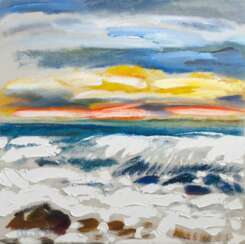 Siegward Sprotte (Potsdam 1913 - Kampen/Sylt 2004). Brandung auf Sylt.