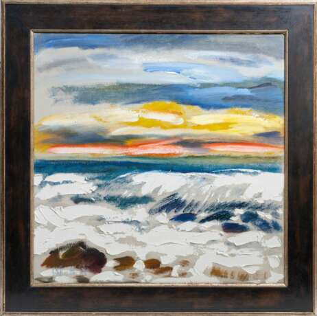 Siegward Sprotte (Potsdam 1913 - Kampen/Sylt 2004). Brandung auf Sylt. - photo 2 Siegward Sprotte (Potsdam 1913 - Kampen/Sylt 2004). Brandung auf Sylt. - photo 2