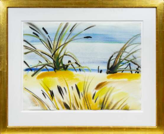 Siegward Sprotte (Potsdam 1913 - Kampen/Sylt 2004). Gräser im Sand. - photo 2