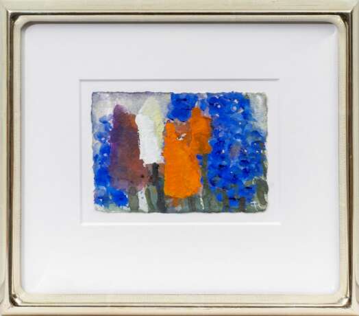 Klaus Fußmann (Velbert 1938). Tulpen und Vergissmeinnicht. - фото 2