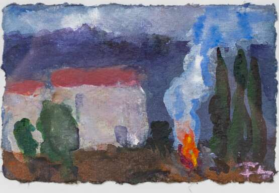 Klaus Fußmann (Velbert 1938). Toskana. - фото 1