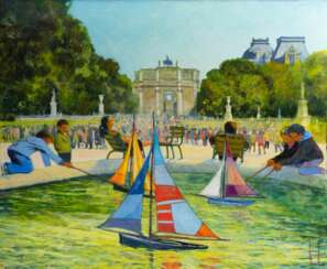 Uwe Herbst (Köln 1952). Jardin des Tuileries, Paris.