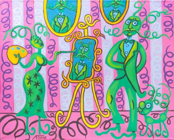 Georgy Litichevsky (Dnepropetrovsk 1956). Tsar Pea's portraits gallery. - фото 1