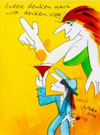 Udo Lindenberg (Gronau/Westfalen 1946). Andere denken nach, wir denken vor. - фото 1