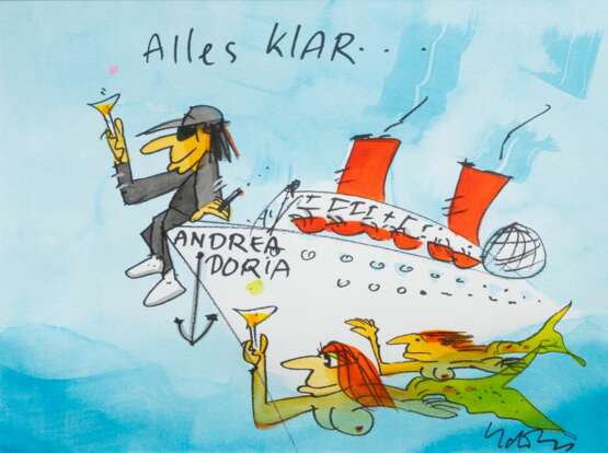 Udo Lindenberg (Gronau/Westfalen 1946). Alles klar. - фото 1 Udo Lindenberg (Gronau/Westfalen 1946). Alles klar. - фото 1