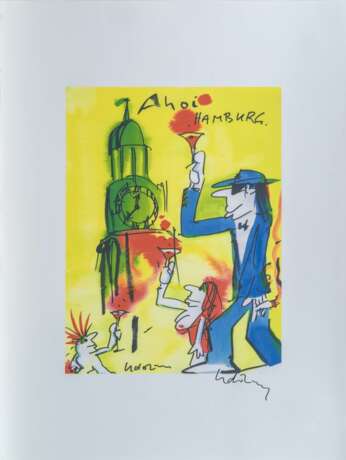 Udo Lindenberg (Gronau/Westfalen 1946). Ahoi Hamburg. - photo 1