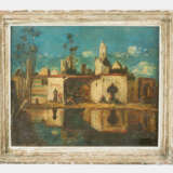 Orientalist 19.century, landscape. Oil on board - photo 1