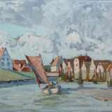 Poppe Folkerts (Norderney 1875 - Norderney 1949). Greetsiel - morgens. - Foto 1