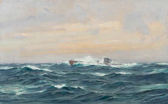 Claus Bergen (Stuttgart 1885 - Lenggries 1964). U-Boot. - Foto 1