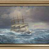 Johannes Holst (Hamburg-Altenwerder 1880 - Hamburg-Altenwerder 1965). Die Padua in schwerer See. - photo 2