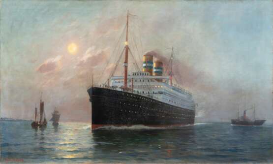 Fred Pansing (Bremen 1854 - 1912). Rotterdam. - Foto 1