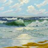 Patrick von Kalckreuth (Kiel 1898 - Starnberg 1970). Morgensonne am Strand. - Foto 1