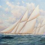 Uwe Lütgen (Hamburg 1944). Die Germania und die Meteor. - Foto 1