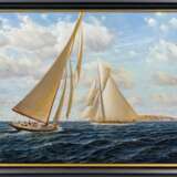 Uwe Lütgen (Hamburg 1944). Die Meteor II vor Helgoland. - фото 2