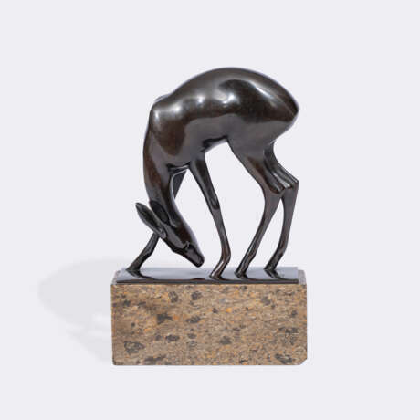 Fritz von Graevenitz (Stuttgart 1892 - Stuttgart 1959). Äsendes Reh. - photo 1