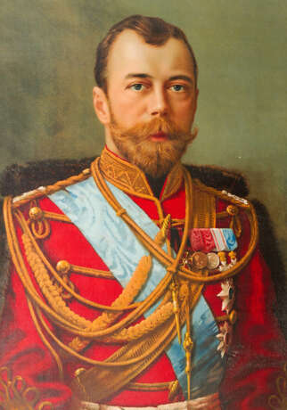Czar Nikolaus II(1868-1918), graphic, - photo 2