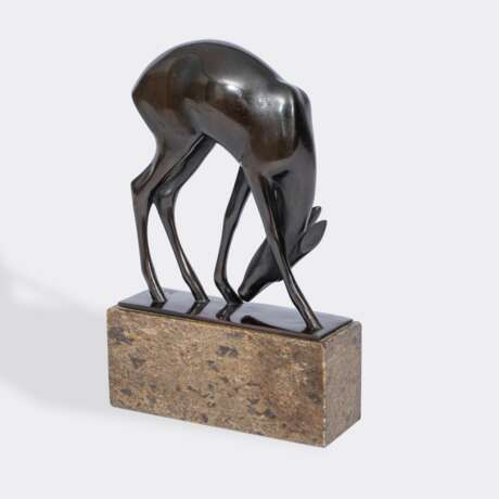 Fritz von Graevenitz (Stuttgart 1892 - Stuttgart 1959). Äsendes Reh. - photo 6