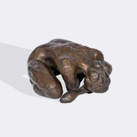 Edgar Augustin (Recklinghausen 1936 - Hamburg 1996). Kauernde. - Foto 2