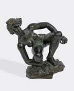 Макс Шегулла. Max Schegulla (Trachtenberg (Schlesien) 1918 - Mulsum bei Bremerhaven 2008). Hockendes Mädchen, Eva.