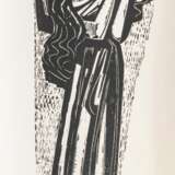 Max Schegulla (Trachtenberg (Schlesien) 1918 - Mulsum bei Bremerhaven 2008). Hockendes Mädchen, Eva. - Foto 6