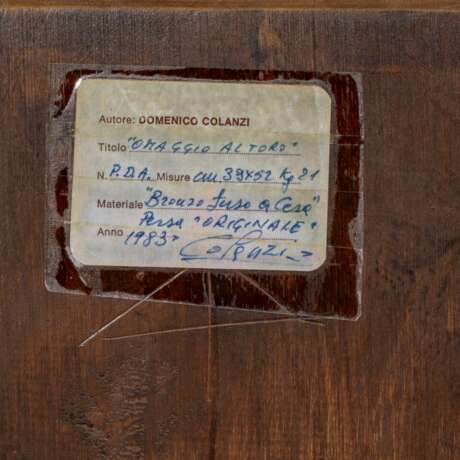 Domenico Colanzi (Chieti 1944). Omaggio al toro. - Foto 6