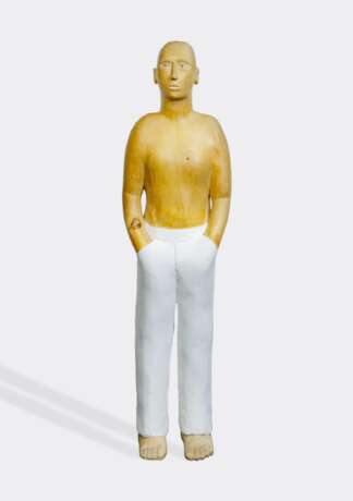 Peter Hermann (Bietigheim 1962). Figur mit weißer Hose. - photo 2 Peter Hermann (Bietigheim 1962). Figur mit weißer Hose. - photo 2