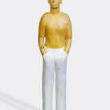 Peter Hermann (Bietigheim 1962). Figur mit weißer Hose. - photo 2