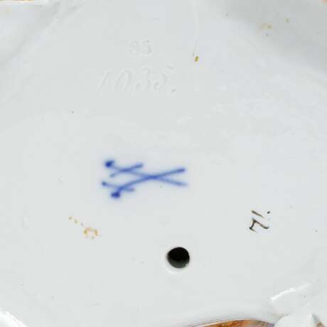 Johann Friedrich Eberlein (Dresden 1695 - Meissen 1749). Seltene fünfteilige Figuren-Gruppe 'Allegorien der 5 Sinne'. - photo 5