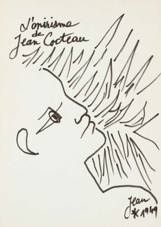 Jean Cocteau(1889-1963)drawing, l opirisme - photo 2