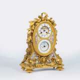 Howell & Co. Paris. Seltene Vier Jahreszeiten Pendule 'Ewiger Kalender' mit Mondphase und Brocot Hemmung. - photo 1