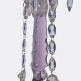 Paar Ormolu Empire-Girandolen mit Kristallglas. - photo 3