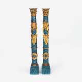 Paar dekorativer Rokoko-Säulen. - photo 1