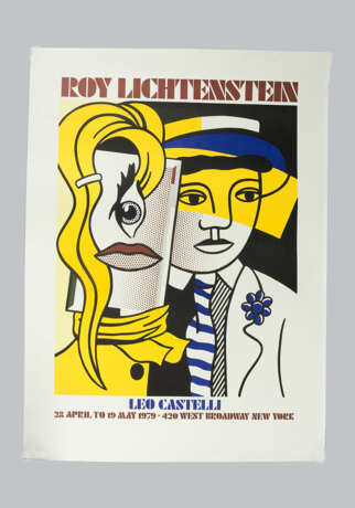 Roy Lichtenstein (1923-1997)-graphic, Leo Castelli 1979, on paper - Foto 1