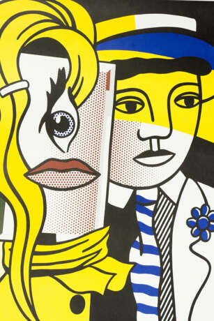 Roy Lichtenstein (1923-1997)-graphic, Leo Castelli 1979, on paper - Foto 3
