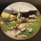 Villeroy und Boch ceramic dish painted, early 20.century - фото 2