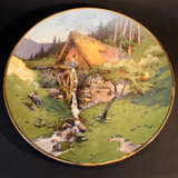 Villeroy und Boch ceramic dish painted, early 20.century - photo 1