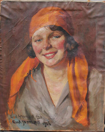 Rudolf Sternad (1880-1945) Portrait, oil canvas - Foto 1