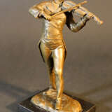 Johann Strauss (1825-1899) bronze sculpture with violin - Foto 1